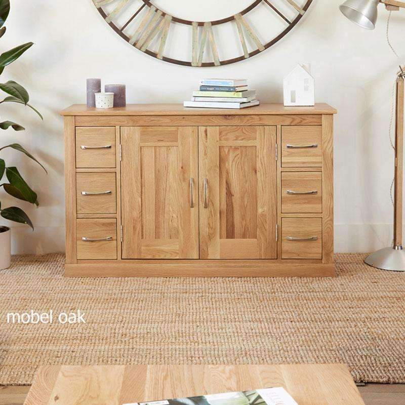 Mobel Oak Small Sideboard1 - Duck Barn Interiors