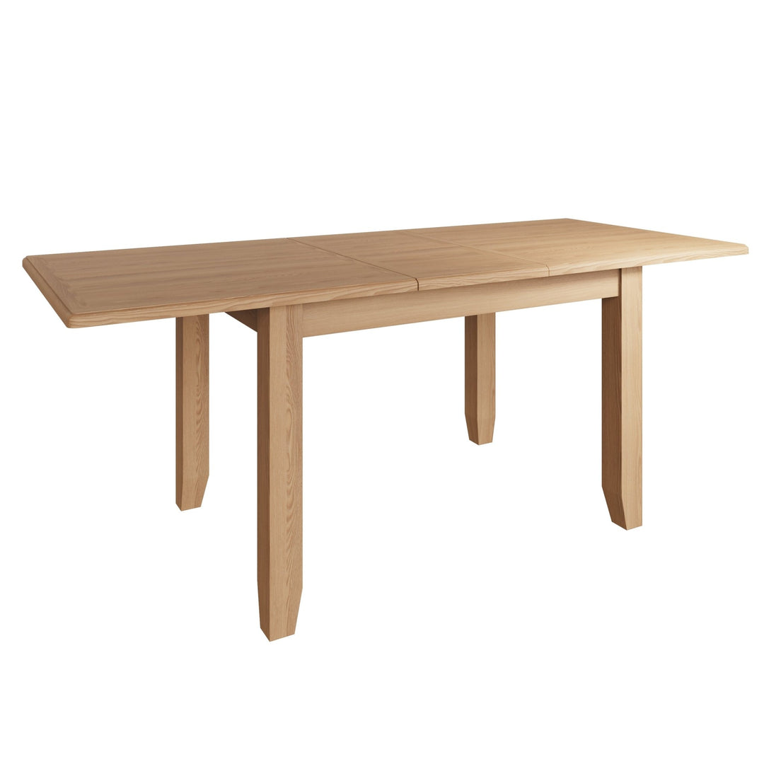 Ockley Oak Extending Dining Table - 1.6M - Duck Barn Interiors