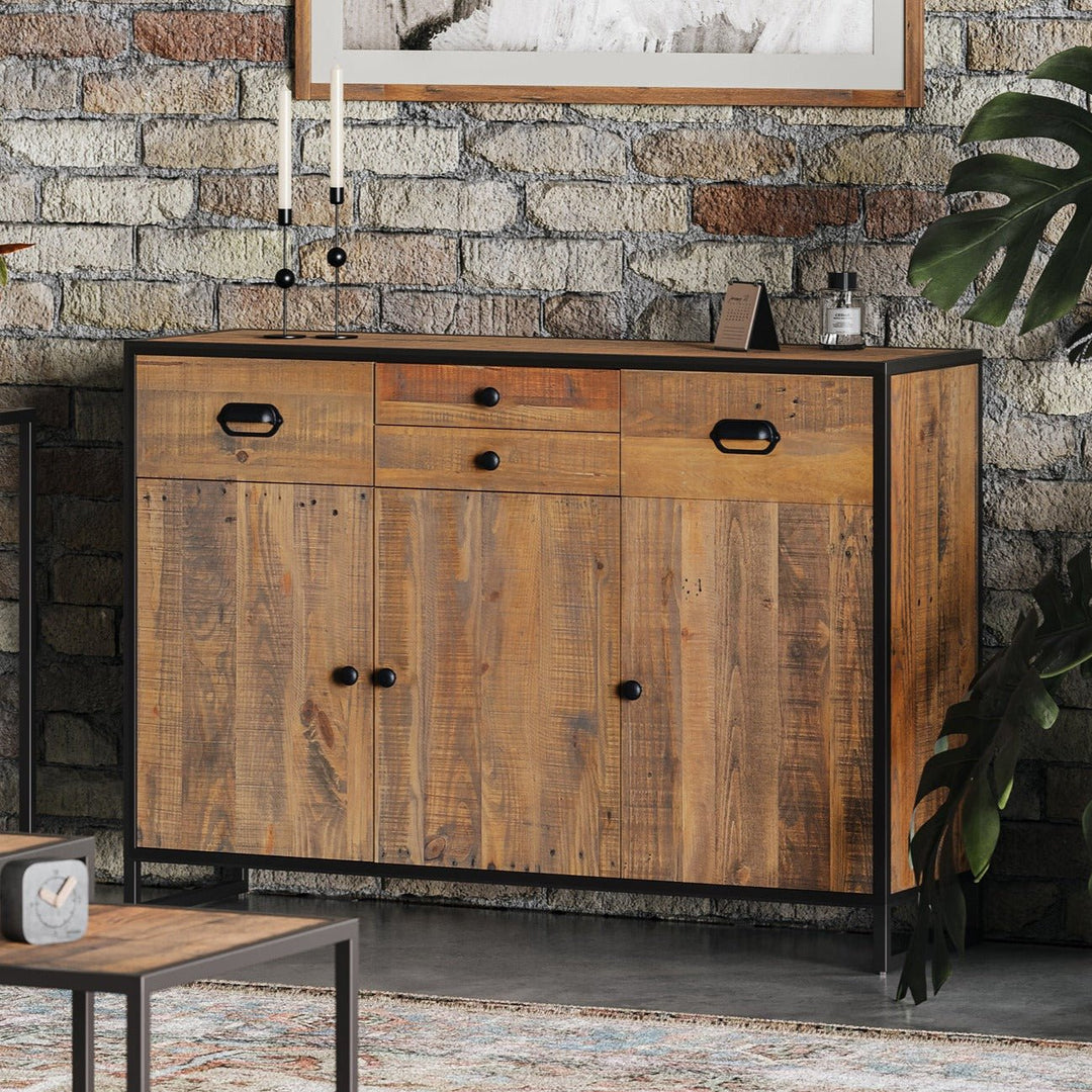 Ooki Sideboard With 3 Doors & 4 Drawers - Duck Barn Interiors