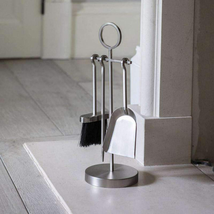 Paxford Fireside Tool Set - Silver1 - Duck Barn Interiors