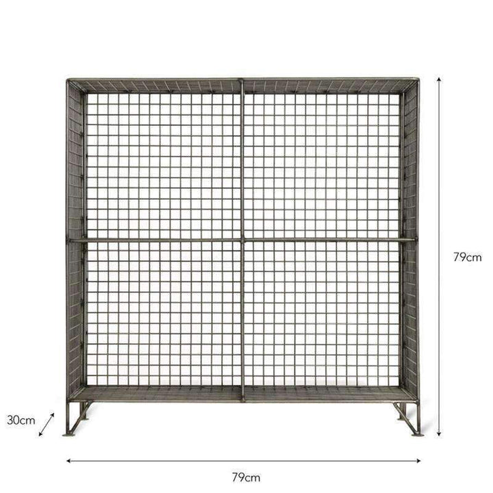 Portobello Shelving Unit, Small - Mesh4 - Duck Barn Interiors