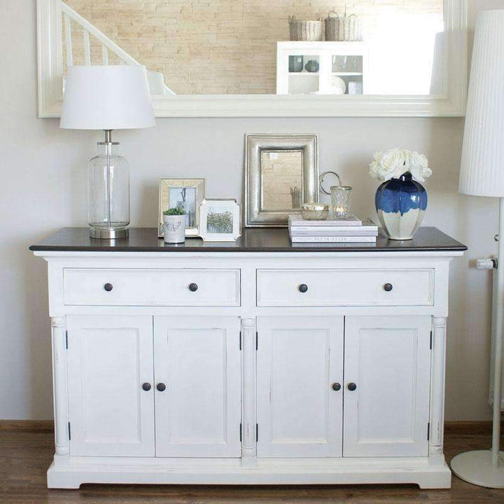 Provence Accent White Painted Large Buffet Sideboard1 - Duck Barn Interiors