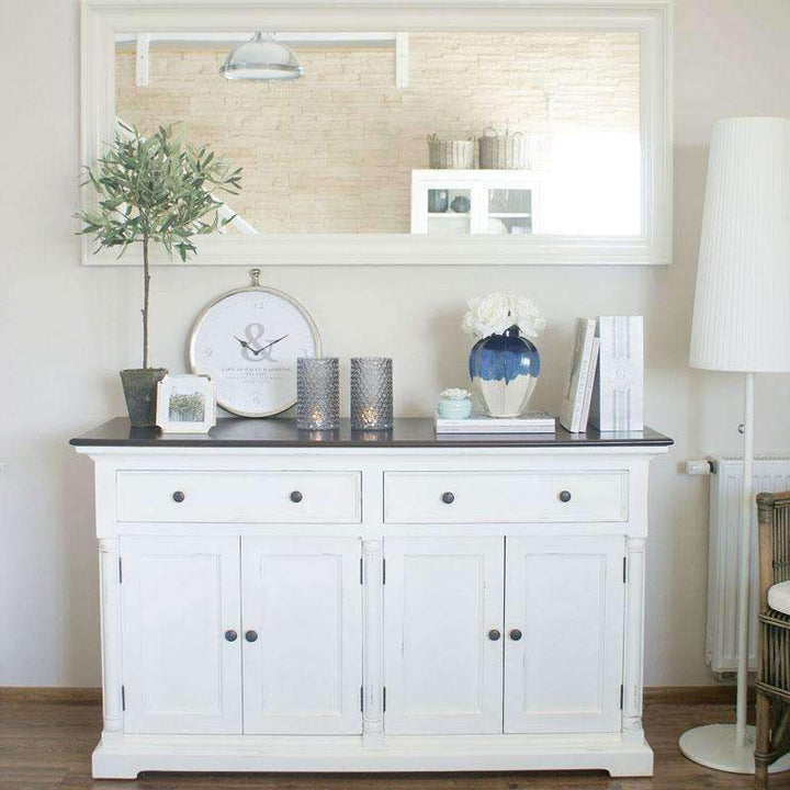 Provence Accent White Painted Large Buffet Sideboard6 - Duck Barn Interiors