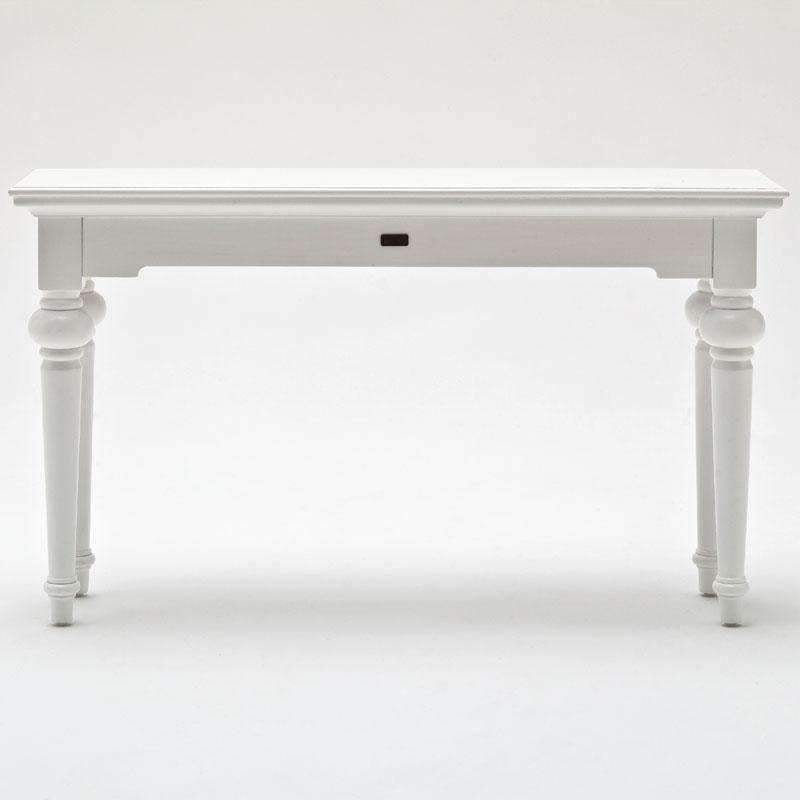 Provence White Painted Console Table5 - Duck Barn Interiors