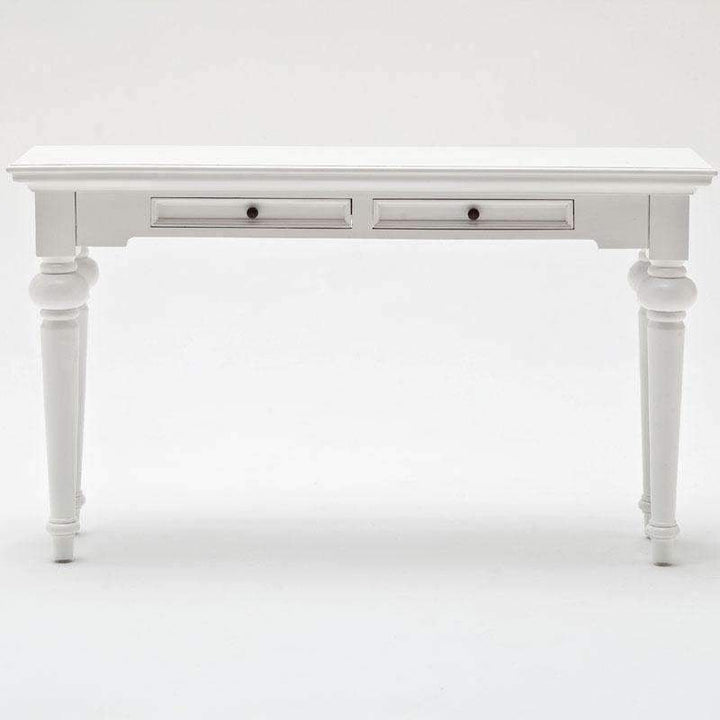 Provence White Painted Console Table4 - Duck Barn Interiors