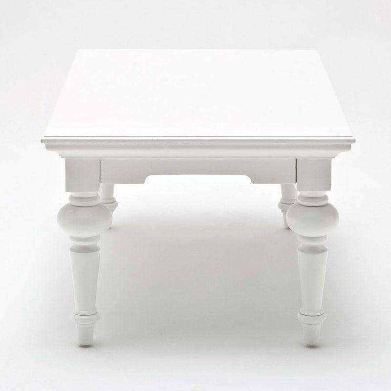 Provence White Painted Rectangular Coffee Table4 - Duck Barn Interiors