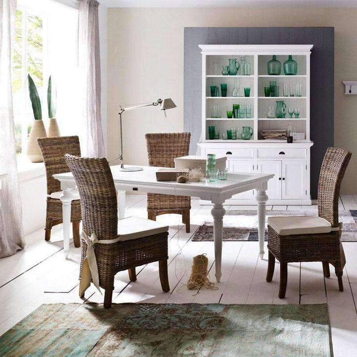 Provence White Painted Rectangular Dining Table 180cm7 - Duck Barn Interiors