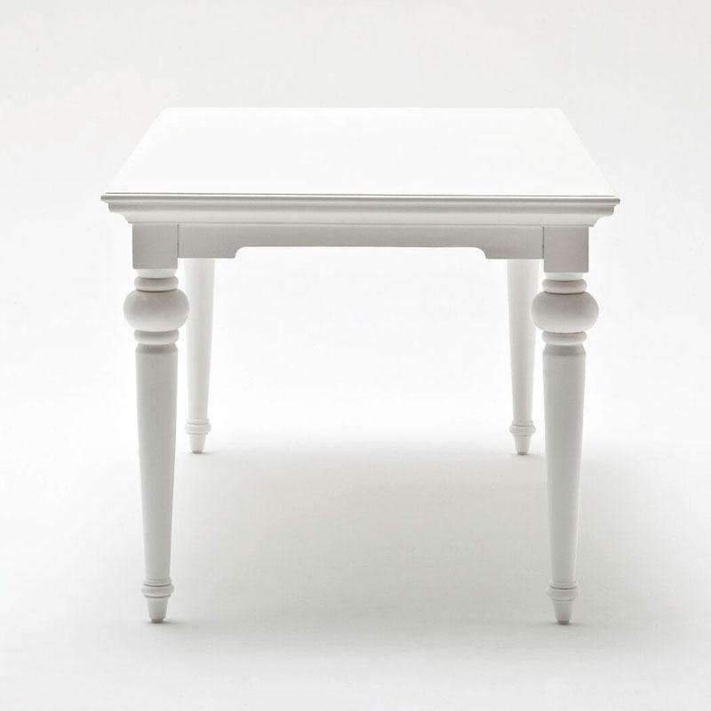 Provence White Painted Rectangular Dining Table 180cm2 - Duck Barn Interiors