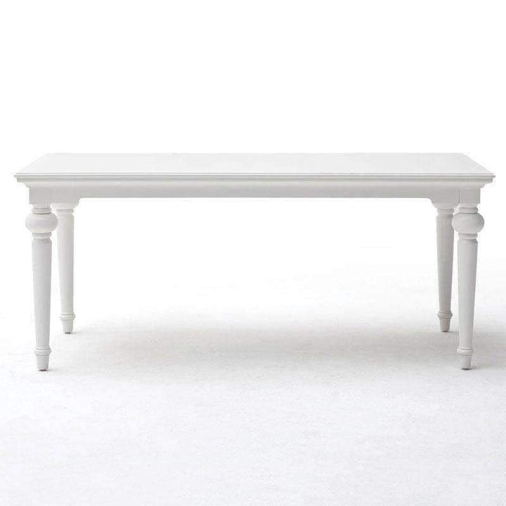 Provence White Painted Rectangular Dining Table 200cm5 - Duck Barn Interiors