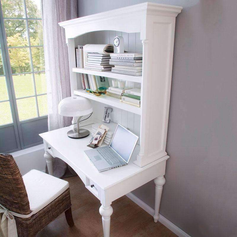 Provence White Painted Secretary Desk4 - Duck Barn Interiors