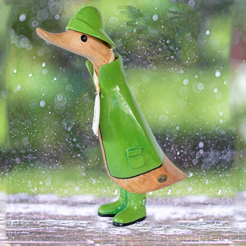 Raincoat Duckling - Green - Duck Barn Interiors