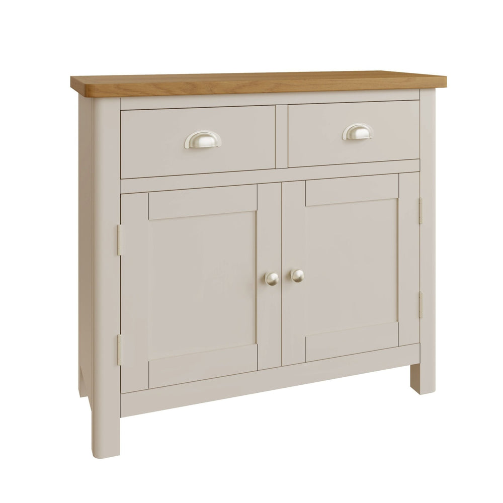 Riverside Truffle & Oak Painted Sideboard - Duck Barn Interiors