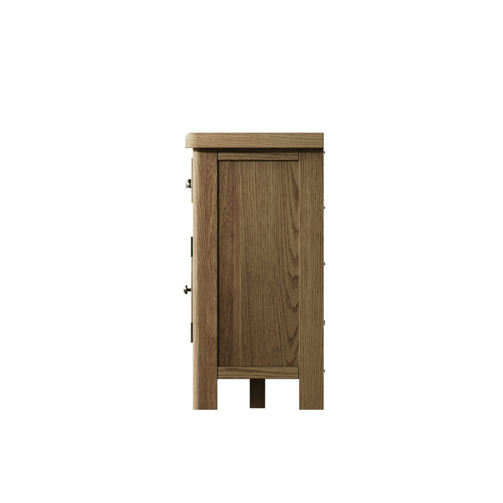 Rusper Oak 4 Door Large Sideboard5 - Duck Barn Interiors