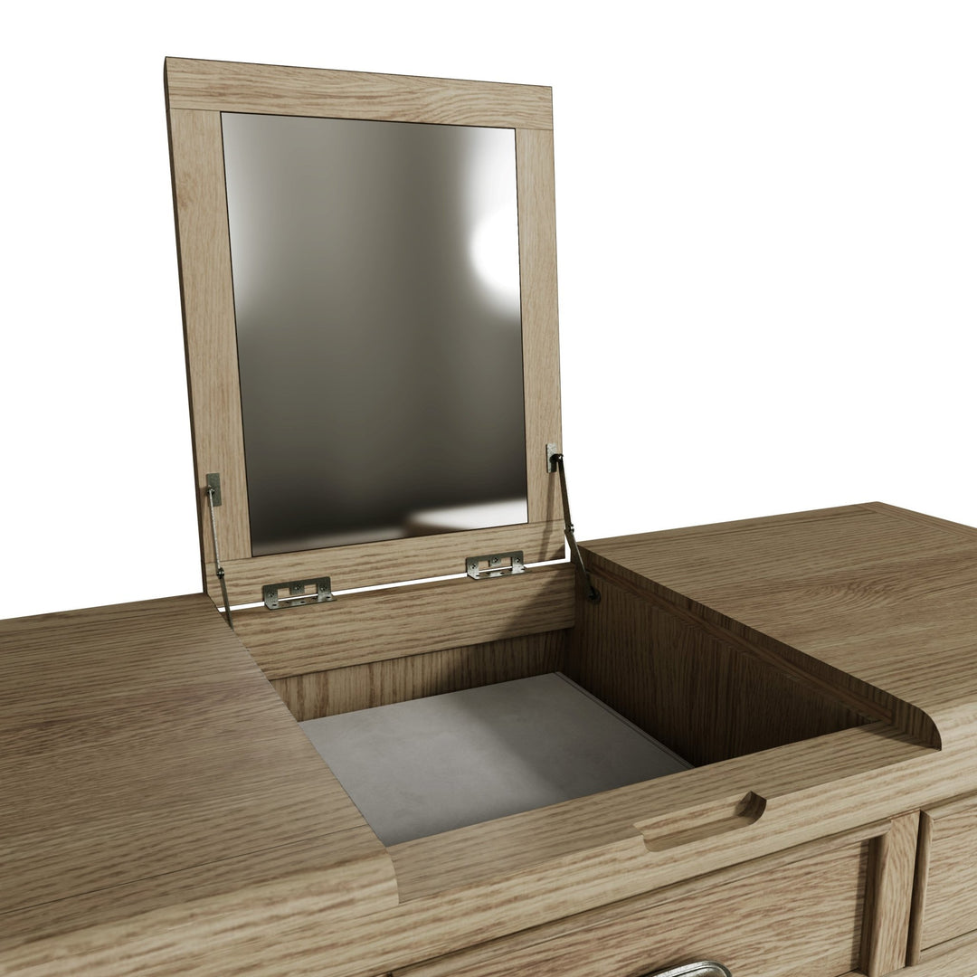 Rusper Oak Dressing Table - Duck Barn Interiors