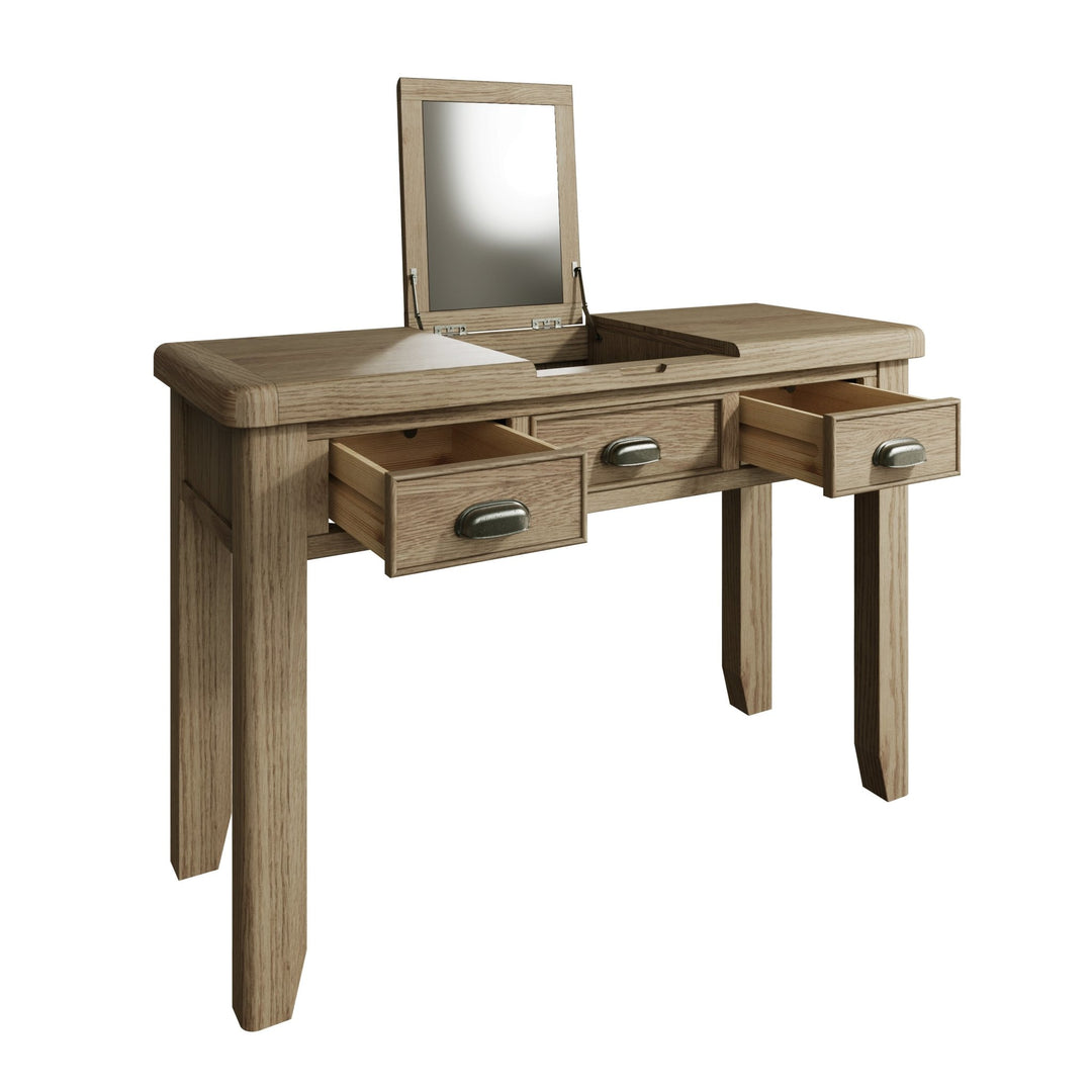 Rusper Oak Dressing Table - Duck Barn Interiors