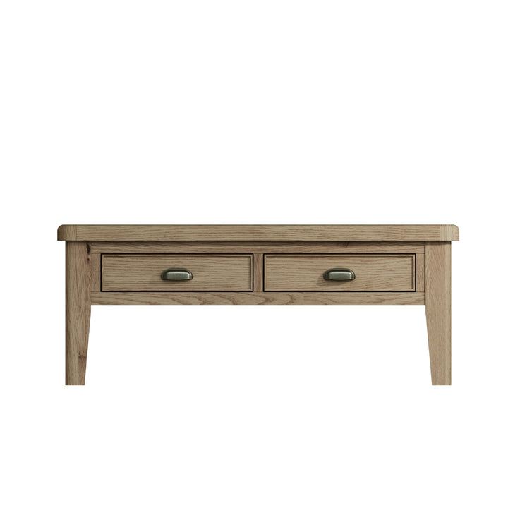 Rusper Oak Large Coffee Table5 - Duck Barn Interiors