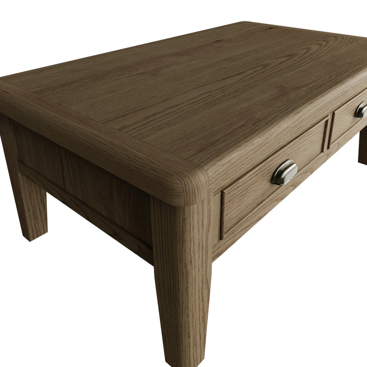 Rusper Oak Large Coffee Table9 - Duck Barn Interiors