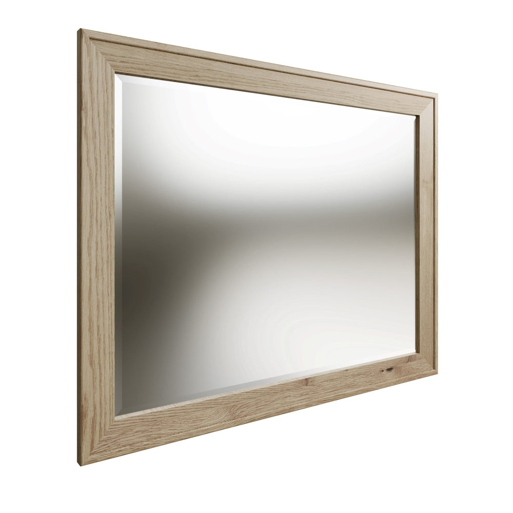 Rusper Oak Rectangle Wall Mirror2 - Duck Barn Interiors