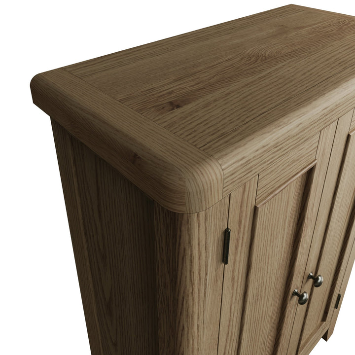 Rusper Oak Shoe Cupboard9 - Duck Barn Interiors