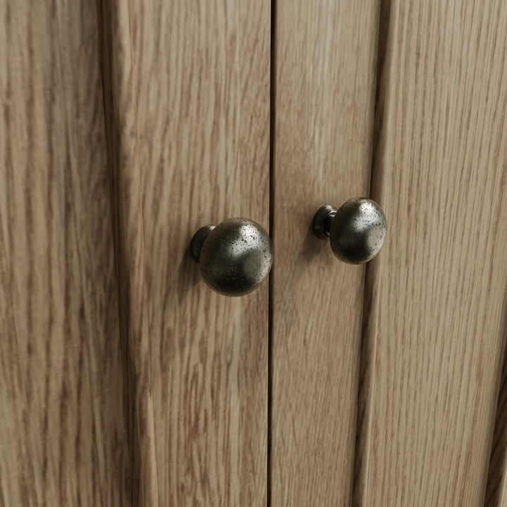 Rusper Oak Shoe Cupboard5 - Duck Barn Interiors