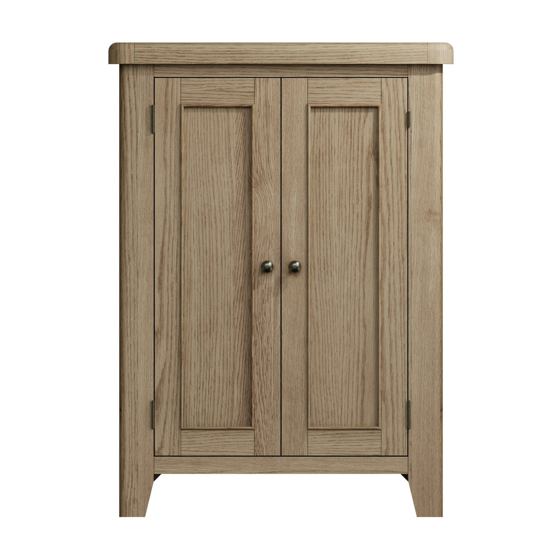 Rusper Oak Shoe Cupboard7 - Duck Barn Interiors