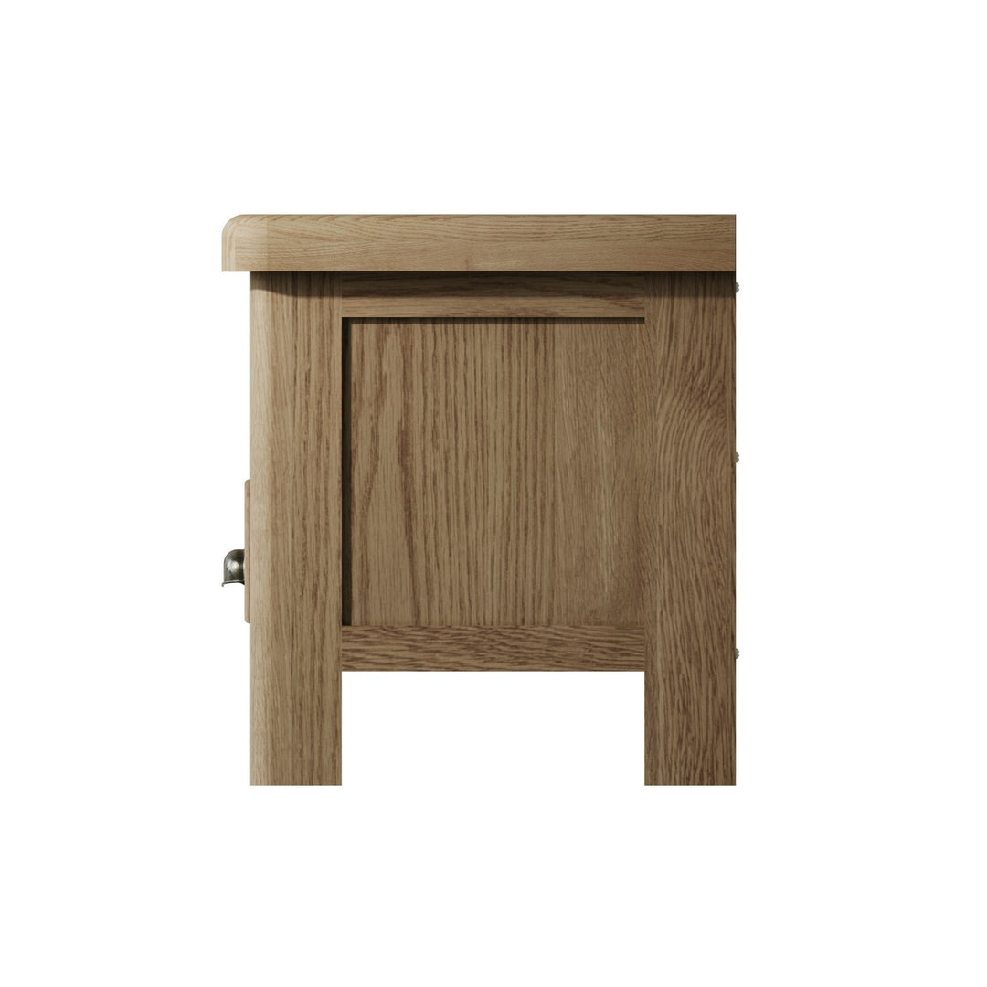 Rusper Oak TV Unit6 - Duck Barn Interiors