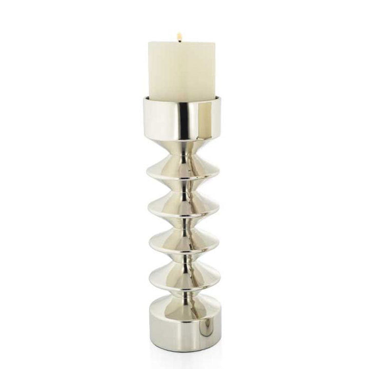 Scala Pillar Candle Holder (2 sizes) - Duck Barn Interiors