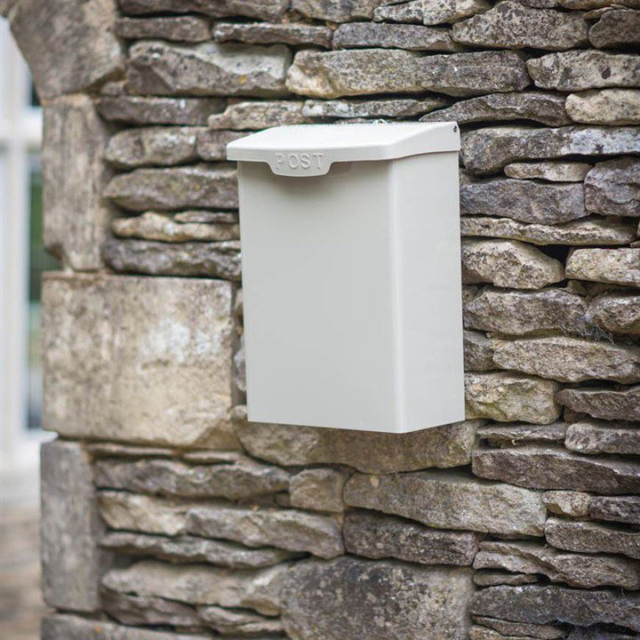 Shipton Steel Post Box - Clay1 - Duck Barn Interiors