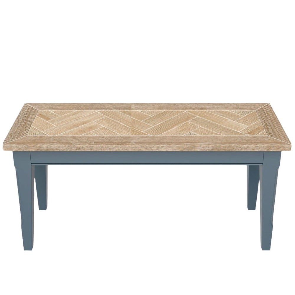 Signature Blue Dining Bench - 150cm - Duck Barn Interiors