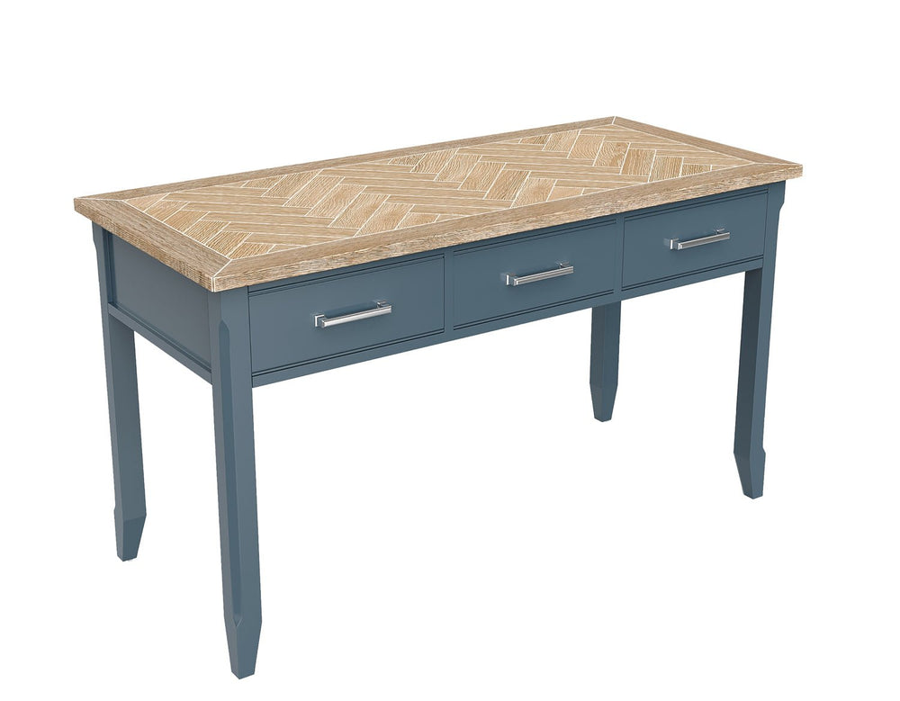 Signature Blue - Executive Desk - Duck Barn Interiors