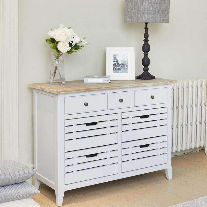 Signature Grey Console Small Sideboard - Duck Barn Interiors