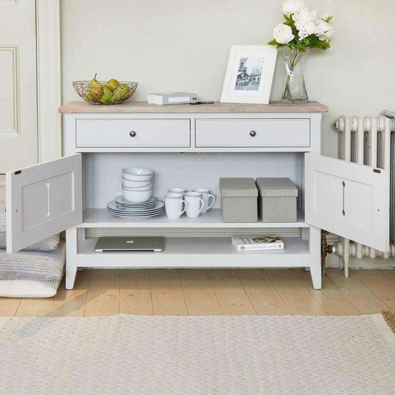 Signature Grey Console Table Sideboard - Duck Barn Interiors