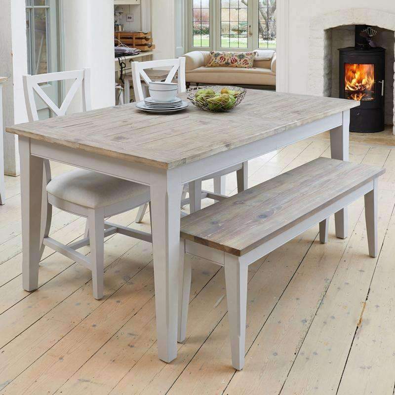 Signature Grey Extending Dining Table - Duck Barn Interiors