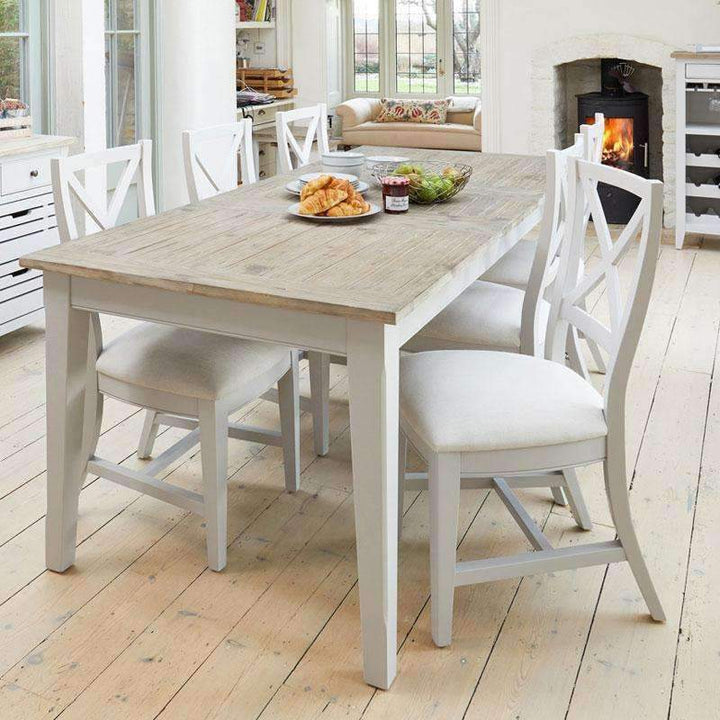 Signature Grey Extending Dining Table - Duck Barn Interiors