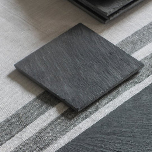 Slate Square Coasters (Set of 4)