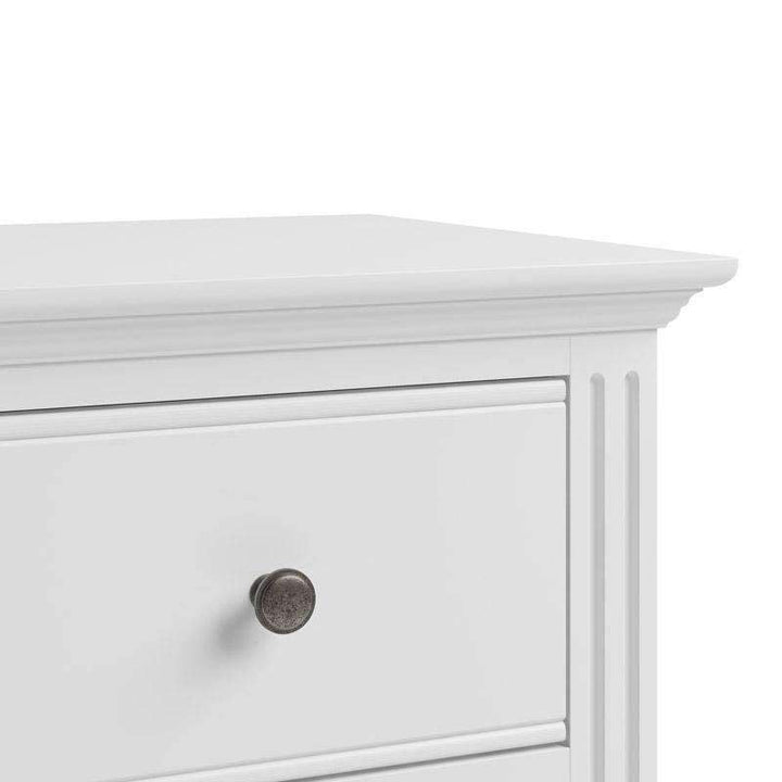 Snowdrop White Painted 2 Over 3 Chest of Drawers - Duck Barn Interiors