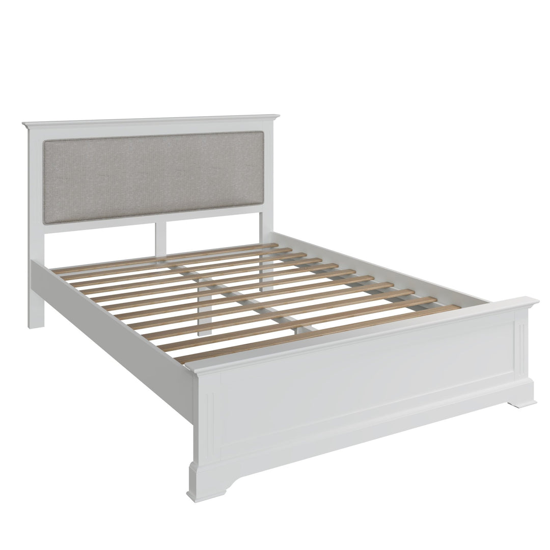 Snowdrop White Painted Double Bed Frame 4'6''3 - Duck Barn Interiors