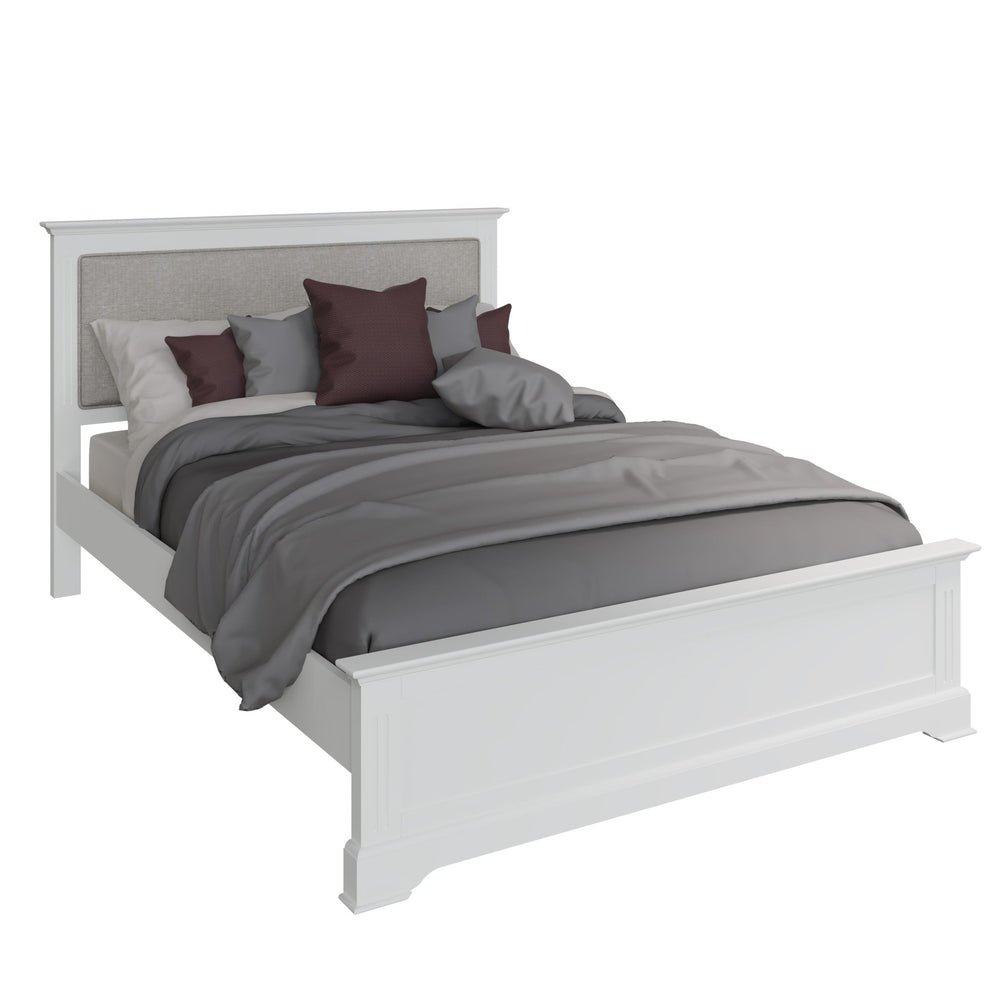 Snowdrop White Painted Double Bed Frame 4'6'' - Duck Barn Interiors