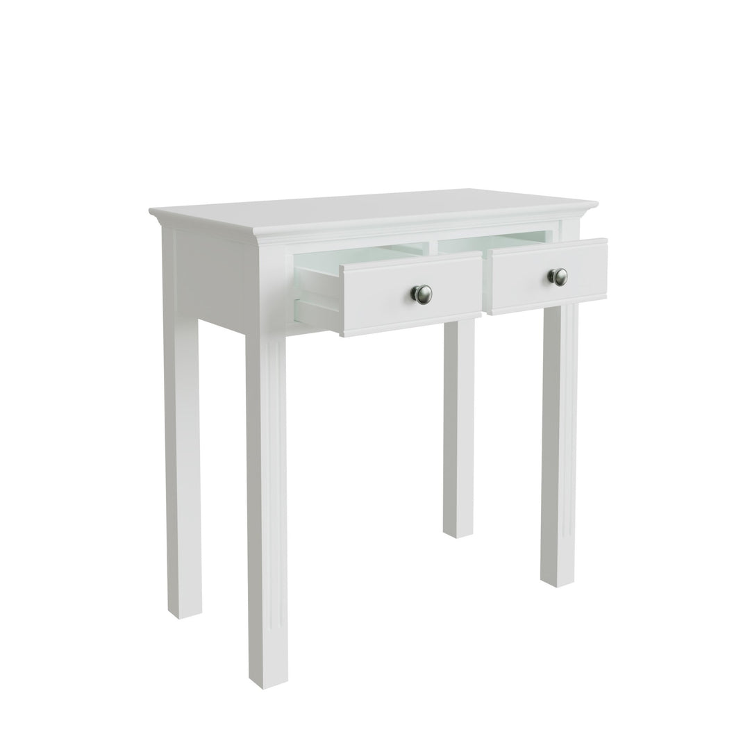 Snowdrop White Painted Dressing Table - Duck Barn Interiors