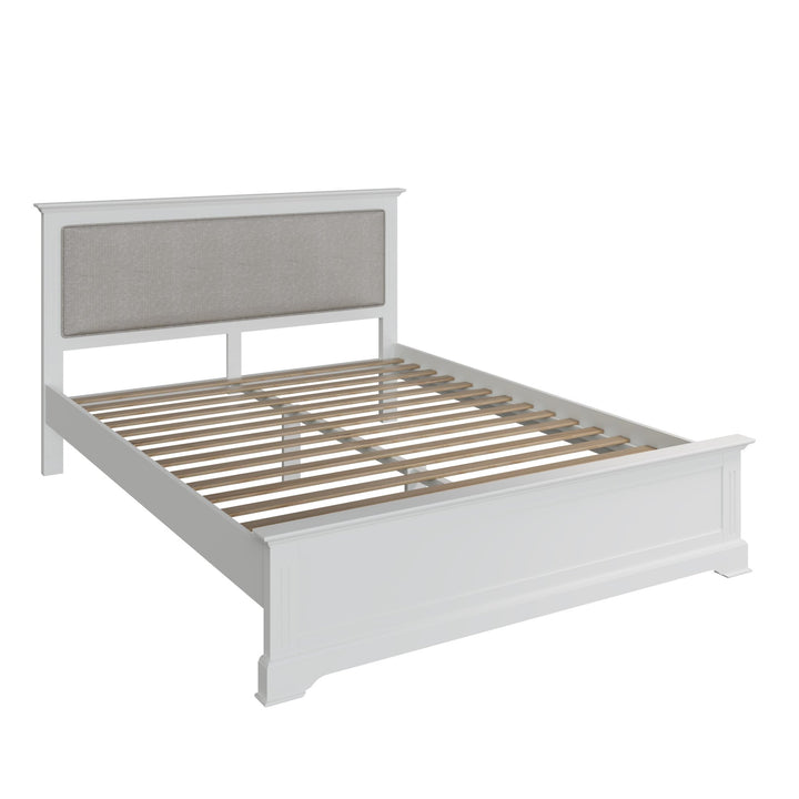 Snowdrop White Painted Kingsize Bed Frame - 5ft3 - Duck Barn Interiors