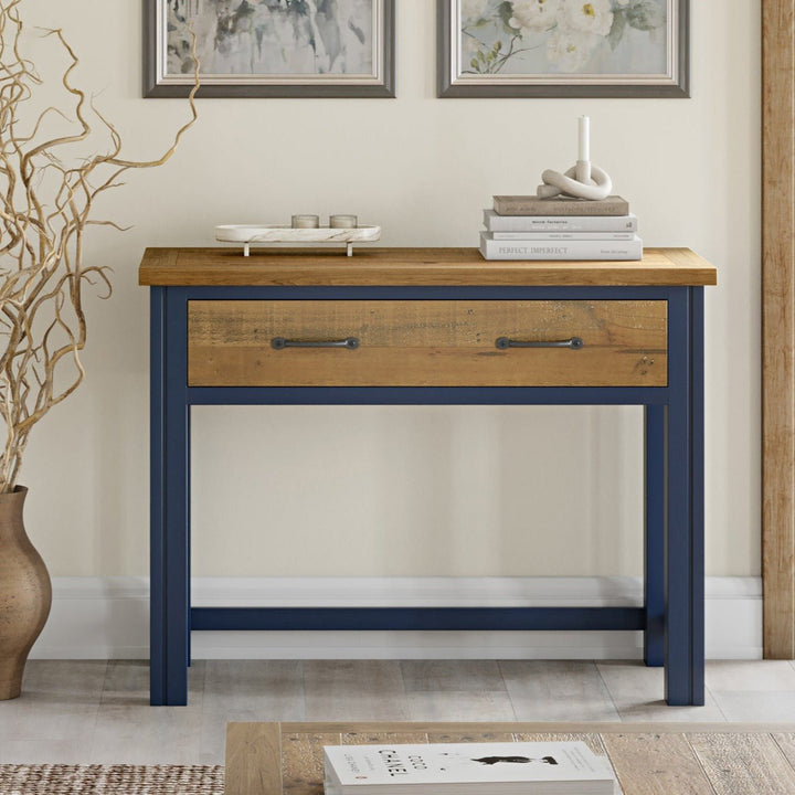 Splash of Blue Hidden Spacesaver Desk2 - Duck Barn Interiors