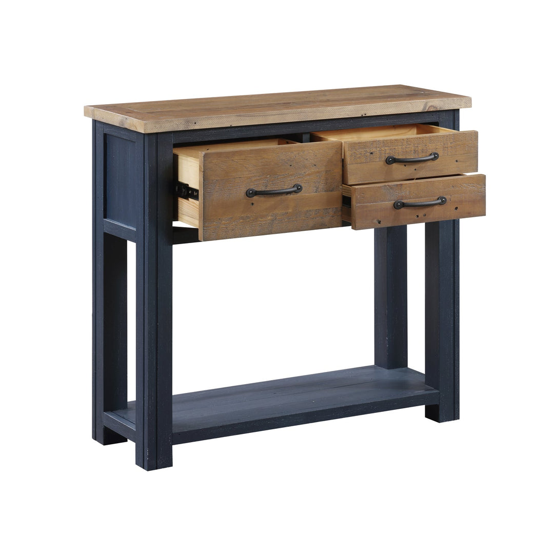 Splash of Blue Small Console Table - Duck Barn Interiors