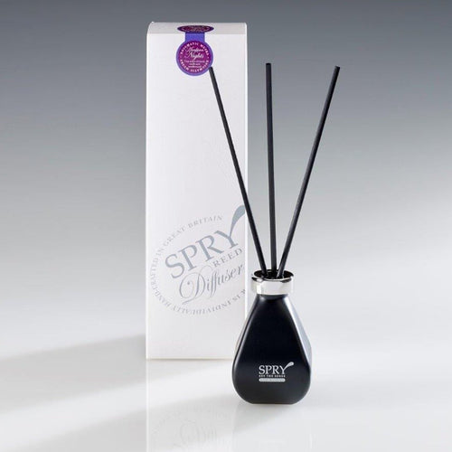 Spry Reed Room Diffuser - Black Glass - Arabian Nights