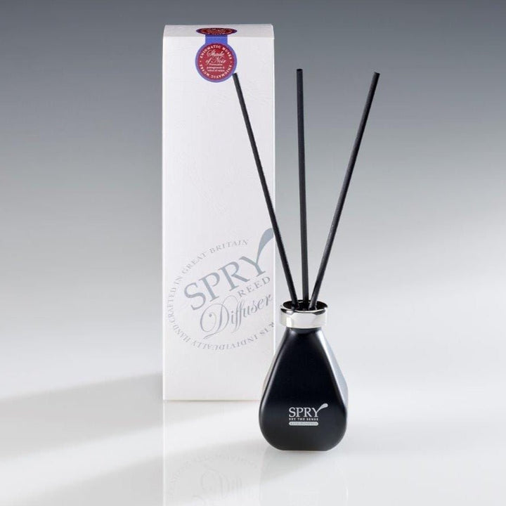 Spry Reed Room Diffuser - Black Glass - Shade of Noir3 - Duck Barn Interiors