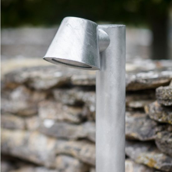 St Ives Mast Path Light - Galvanised Steel - Duck Barn Interiors