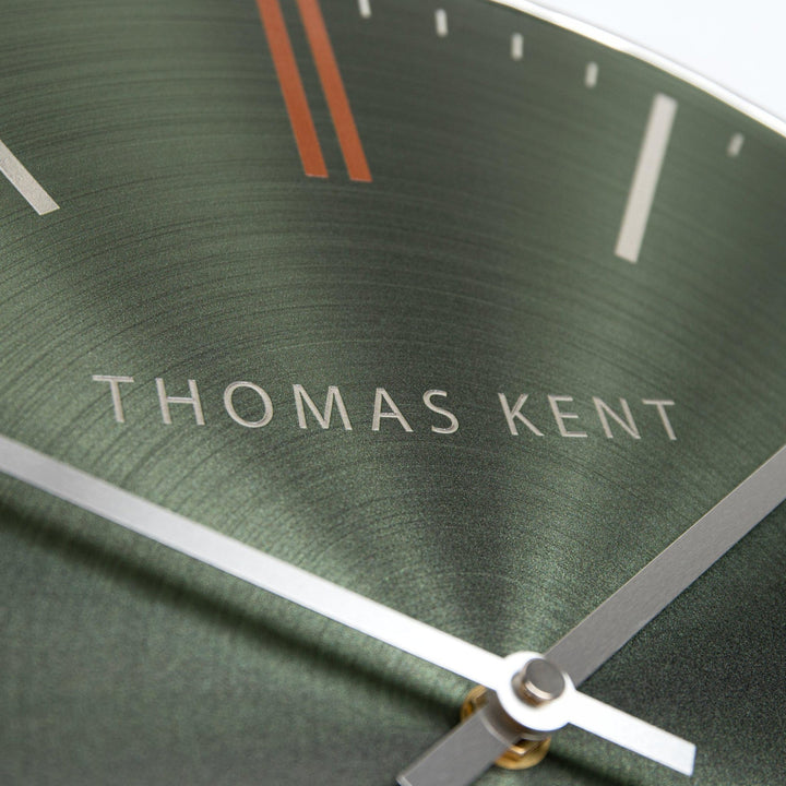 Thomas Kent Bistro Wall Clock - Emerald 35cm4 - Duck Barn Interiors