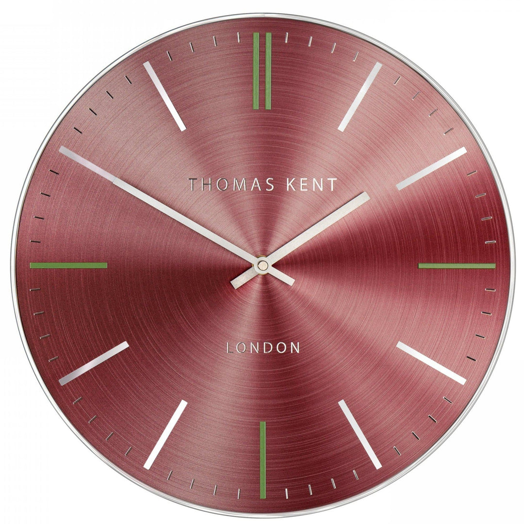 Thomas Kent Bistro Wall Clock - Ruby 35cm3 - Duck Barn Interiors