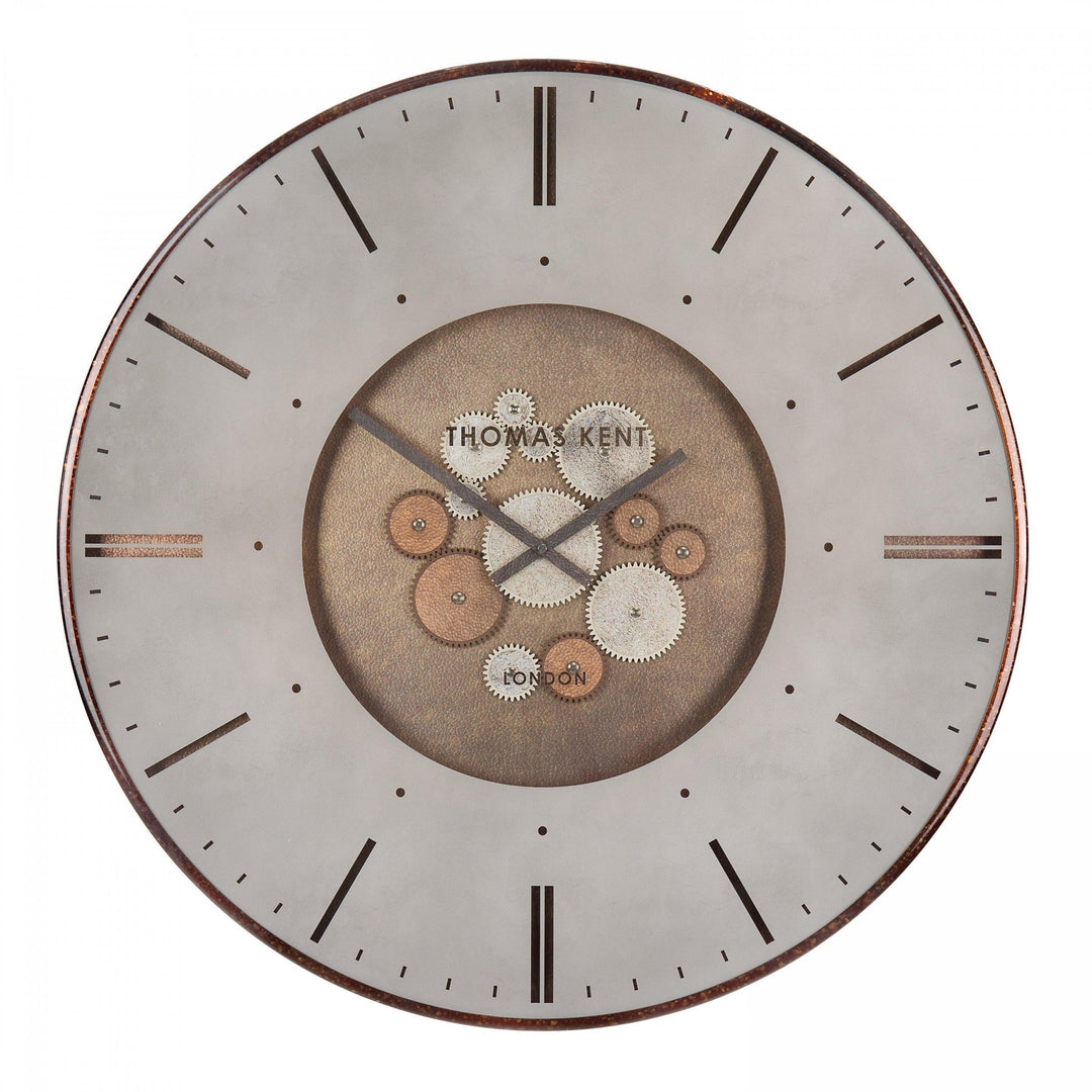 Thomas Kent Clocksmith Grand Cog Wall Clock - Bronze (74cm/30") - Duck Barn Interiors