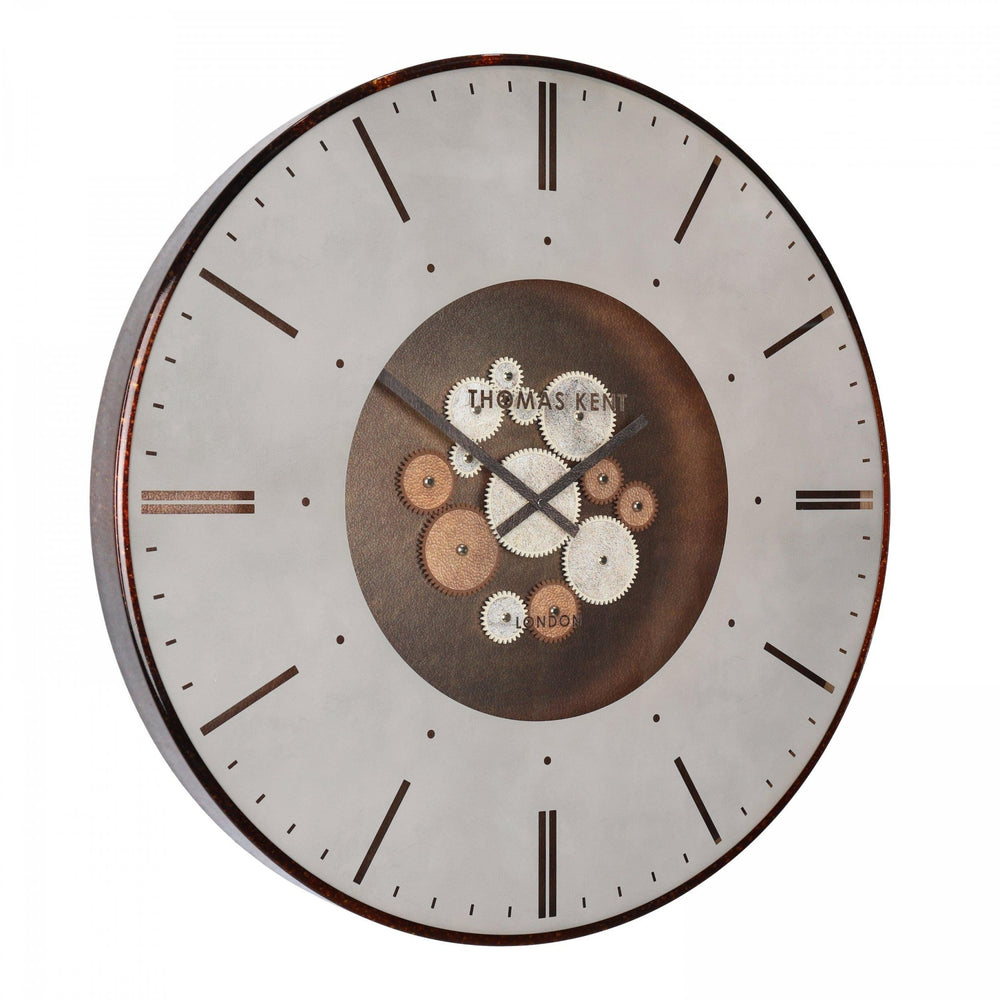 Thomas Kent Clocksmith Grand Cog Wall Clock - Bronze (74cm/30") - Duck Barn Interiors