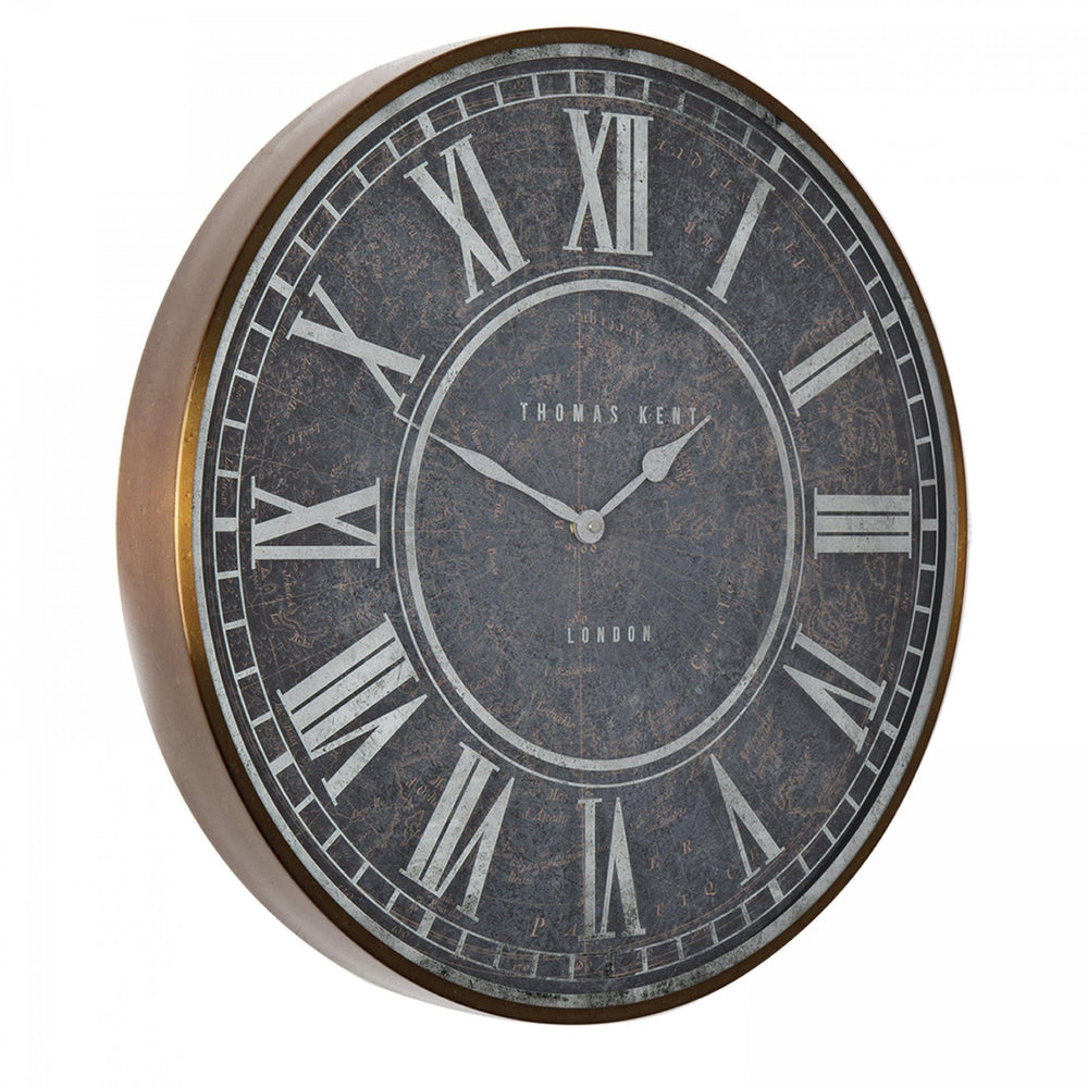 Thomas Kent Florentine Grand Antica Wall Clock (74cm/30")3 - Duck Barn Interiors